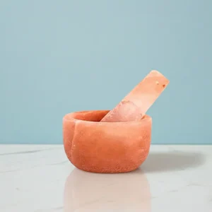 Pink Salt Pestle & Morter