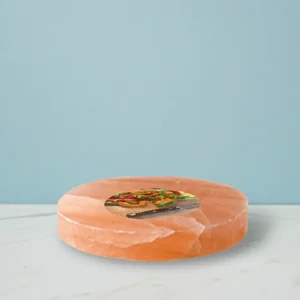 Pink Salt Round Cutting Board